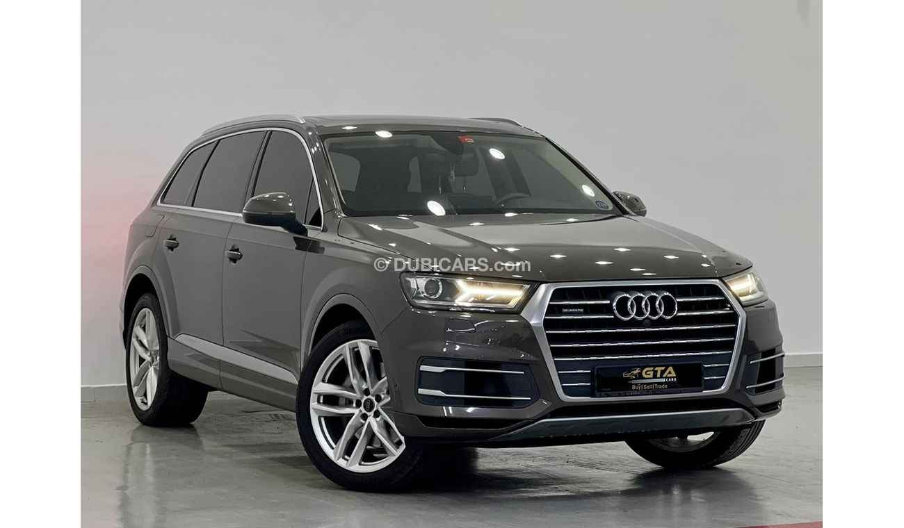 Audi Q7 45 TFSI quattro 2018 Audi Q7 45-TFSI, Full Audi History, Audi Service Contract 2023, Low Kms, GCC Sp