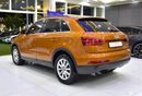 أودي Q3 EXCELLENT DEAL for our Audi Q3 2.0T Quattro ( 2013 Model ) in Orange Color GCC Specs