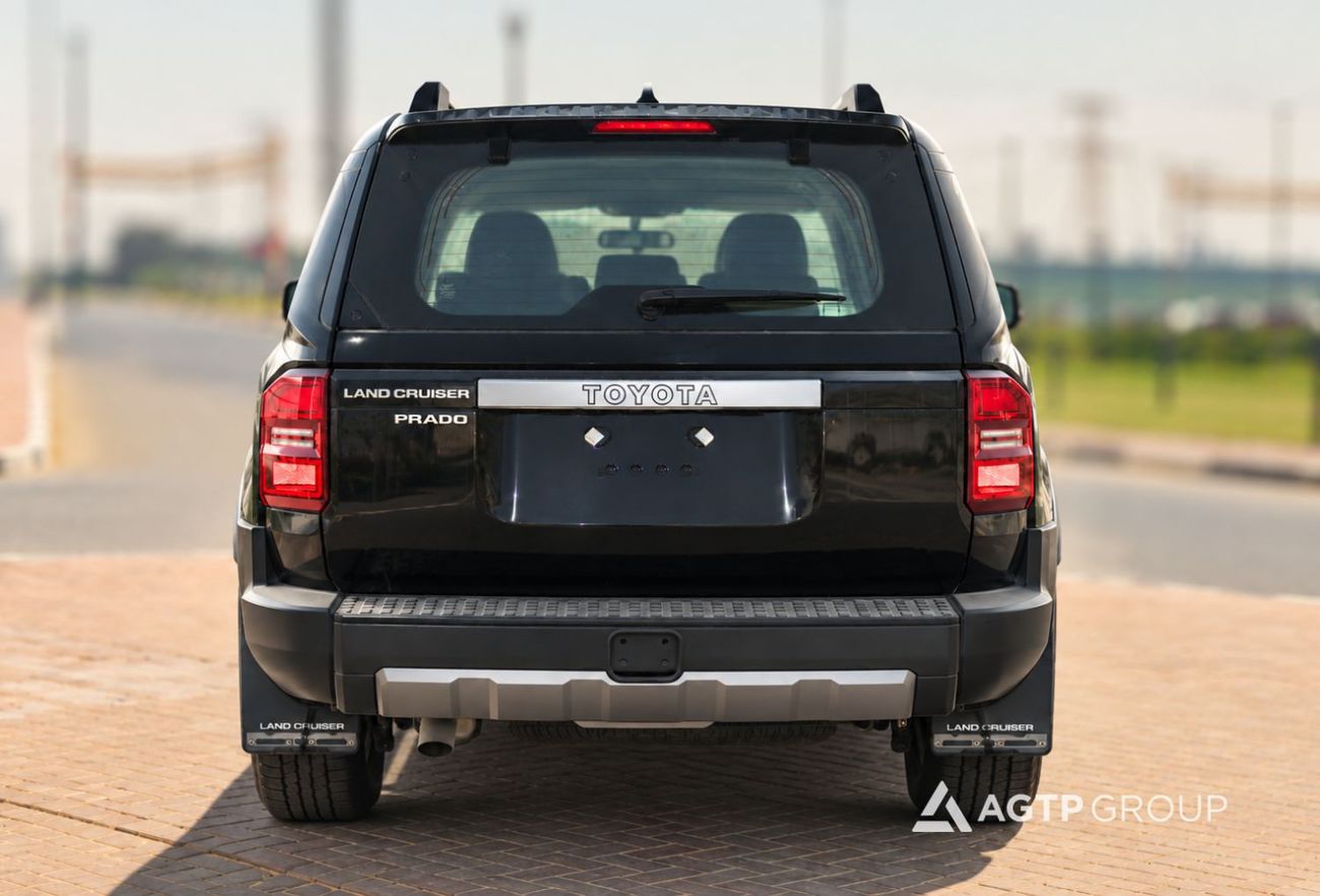Toyota Prado LIMITED EDITION 2.8L Turbo Diesel | Automatic | 4WD | Mid Option | Black | EXPORT ONLY