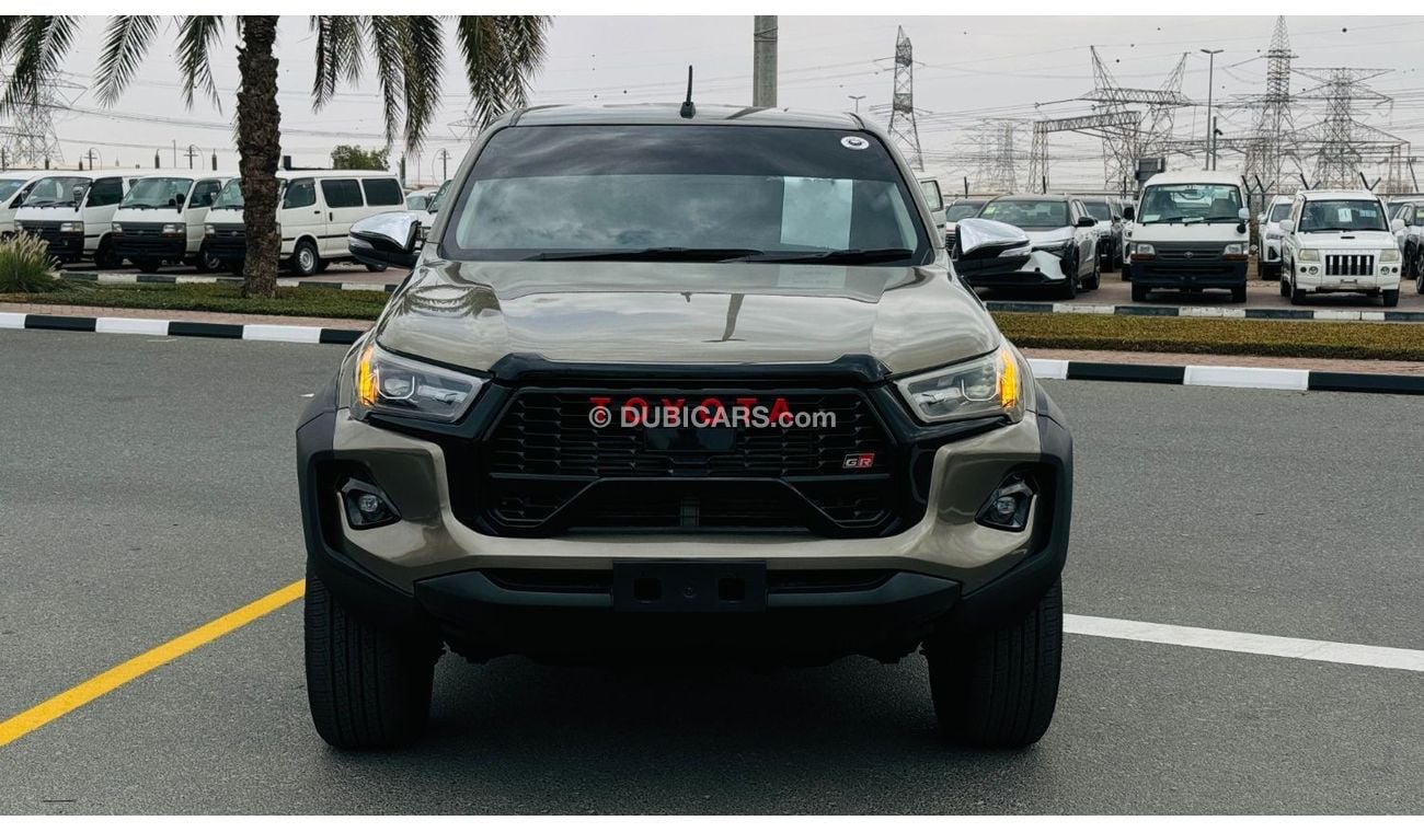 Toyota Hilux MODIFIED TO 2023 GR SPORT | 2.8L DIESEL TURBO ENGINE | LEATEST ALLOY RIMS | BLACK LEATHER SEATS | AF