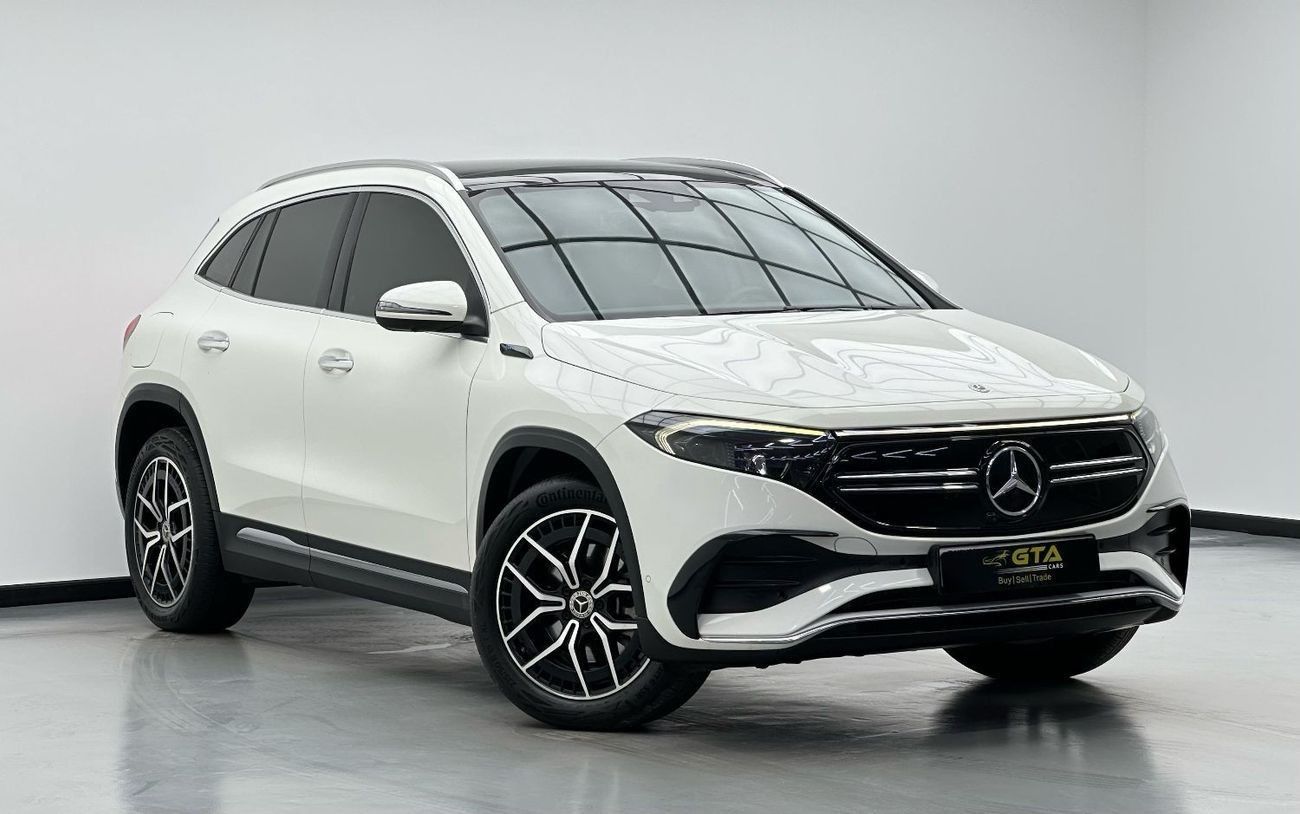 Mercedes-Benz EQA 350 SUV 2022 Mercedes Benz EQA 350 4Matic, 2027 Mercedes Warranty + Service Pack, Full PPF, Very Low Km, GCC
