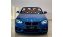 BMW 220i 2018 BMW 220i Cabriolet, Warranty, Service Contract, GCC, Low Kms