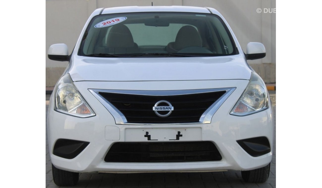 Nissan Sunny Nissan Sunny 2019 white GCC without accidents, very clean from  inside and outside