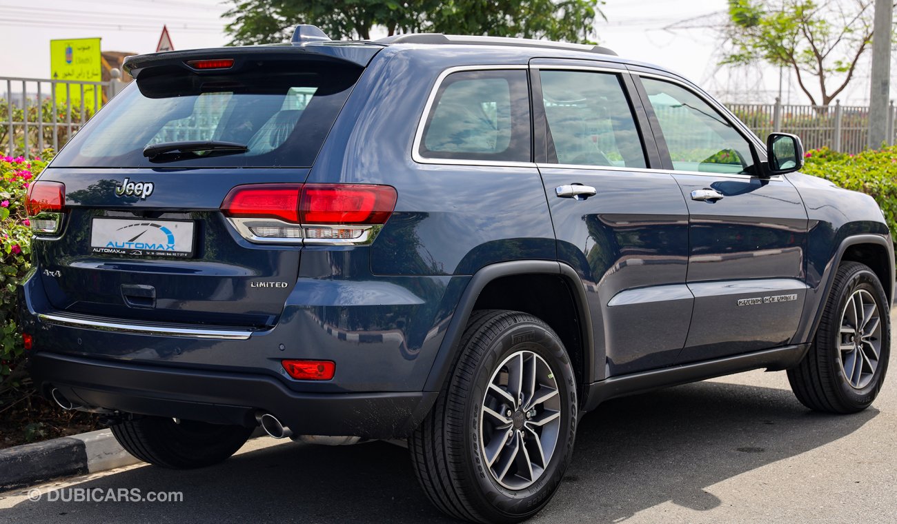 Jeep Grand Cherokee Limited V6 3.6L W/ 3Yrs or 60K km Warranty @ Official Dealer.