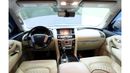 Infiniti QX80 Luxe Proactive Luxury-GCC-Accident Free-Excellent Condition