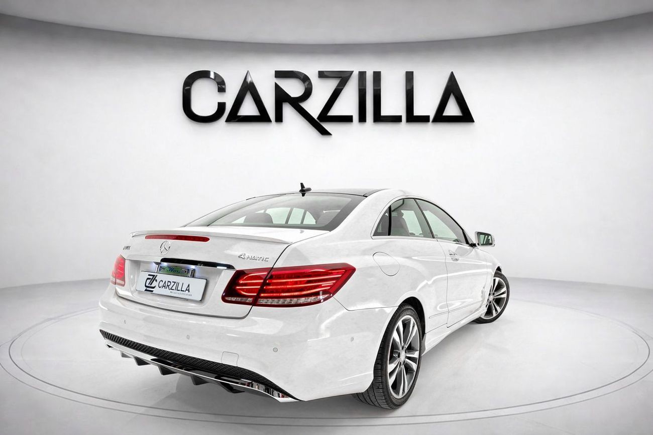 Mercedes-Benz E 400 Coupe AED 2,363 / Monthly l 0% Down Payment l E400 Coupe