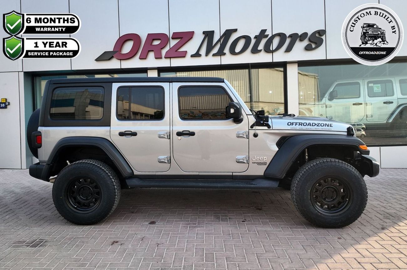 Jeep Wrangler Unlimited Sport 3.6L A/T / 6 MONTHS WARRANTY & 1 YEAR SERVICE PACKAGE INCLUDED