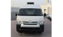 Toyota Hiace 2017 | TOYOTA HIACE HIGH-ROOF | CHILLER VAN V4 3-SEATER 5-DOORS | MANUAL TRANSMISSION | GCC | VERY W