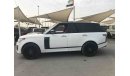 Land Rover Range Rover Autobiography خليجي مالك واحد تشيكات وكالة ابيض داخل احمر كيت SV وكالة