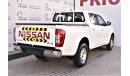 Nissan Navara AED 1200 PM | 2.5L AT 2WD SE GCC WARRANTY