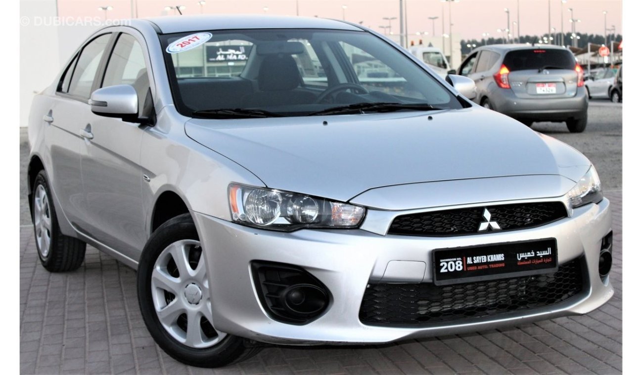 Mitsubishi Lancer Mitsubishi Lancer 2017 in excellent condition without accidents, very clean from inside and outside