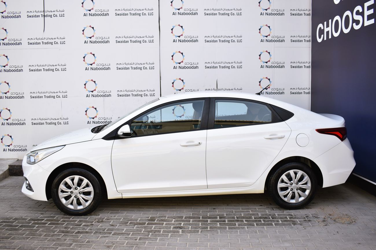 Hyundai Accent AED 589 PM | 1.6L GL SMART GCC DEALER WARRANTY