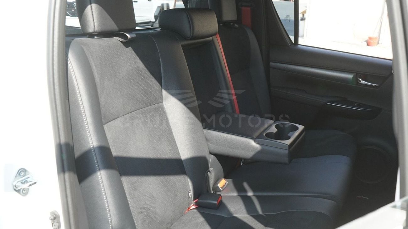 Toyota Hilux GR Sport 2.8L - Automatic . Diesel . Four Wheel Drive . 5 Seats . 4 Doors - White