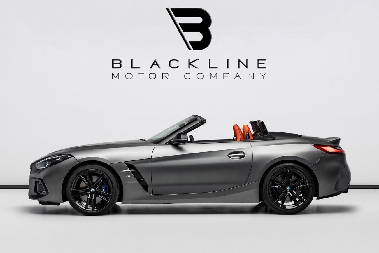 BMW Z4 BUY NOW, PAY 2027 | THE BLACKLINE STANDARD |  2030 Warranty + Service, GCC, Low KM's