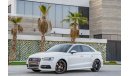 Audi S3 | 1,645 P.M | 0% Downpayment | Full Option | Immaculate Condition!