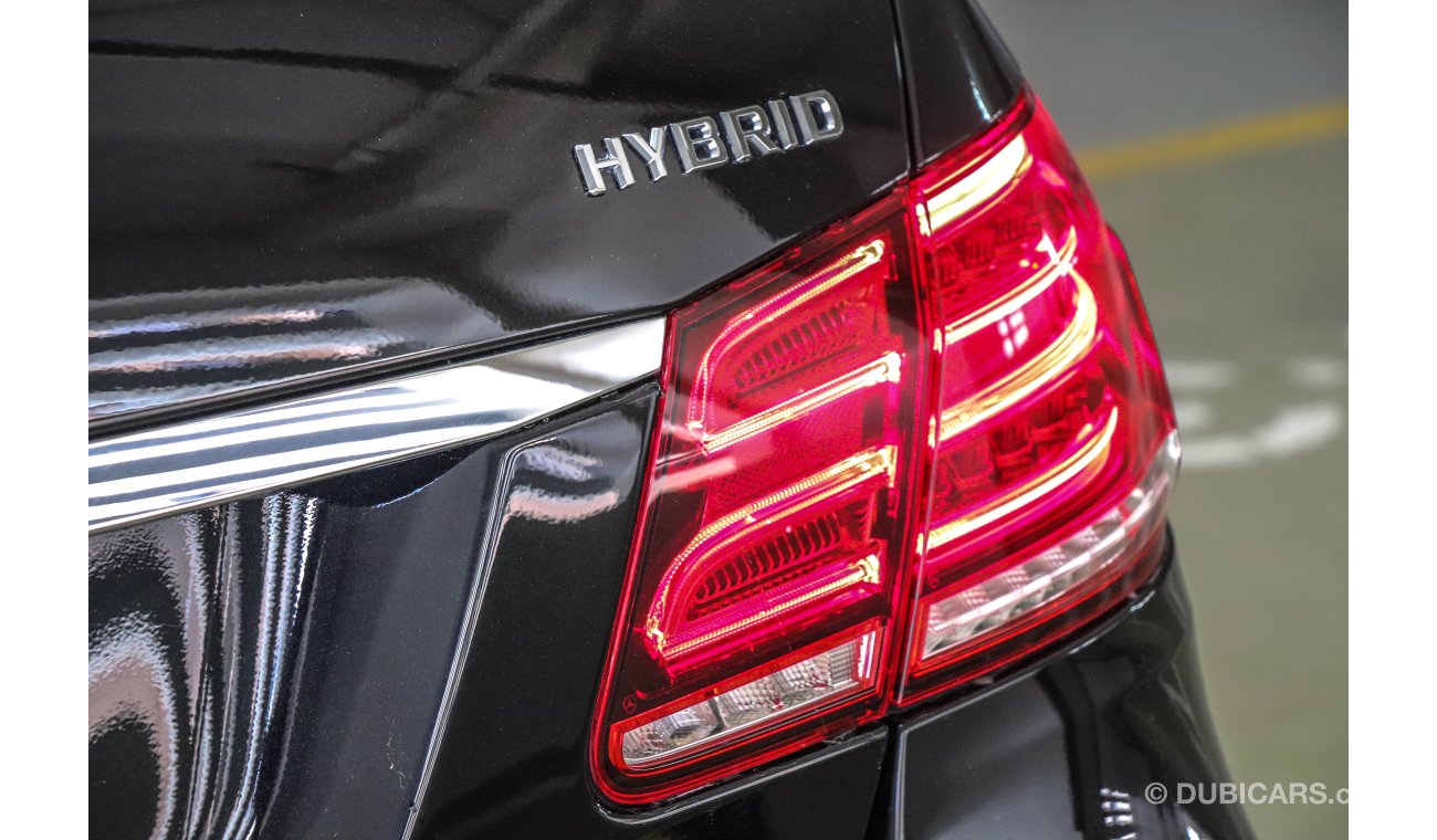 Mercedes-Benz E 400 HYBRID (Japanese Specifications) under Warranty with Zero Down-Payment.