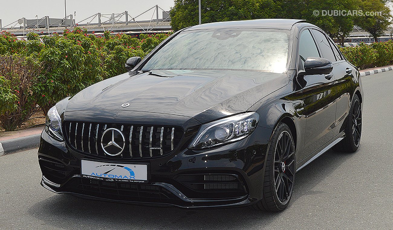 مرسيدس بنز C 63 AMG 2019, 4.0L V8 Biturbo, GCC, 0km with 2 Years Unlimited Mileage Warranty + 60K km Free Service at EMC