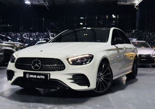 Mercedes-Benz E300 AMG 2.0L 023 Mercedes Benz E300, 2028 Mercedes Benz Warranty + Service Pack, GCC