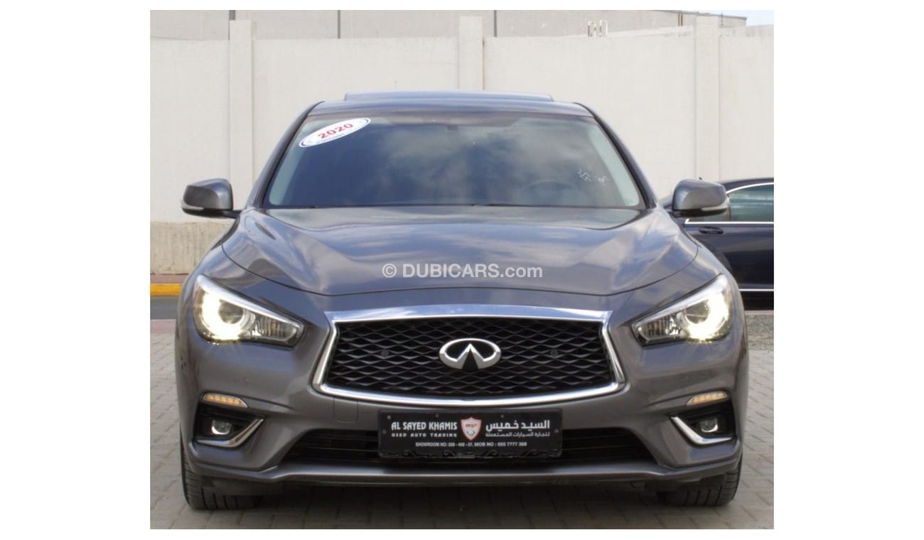 Infiniti Q50 Sport Infiniti Q50 GCC 2020 in excellent condition