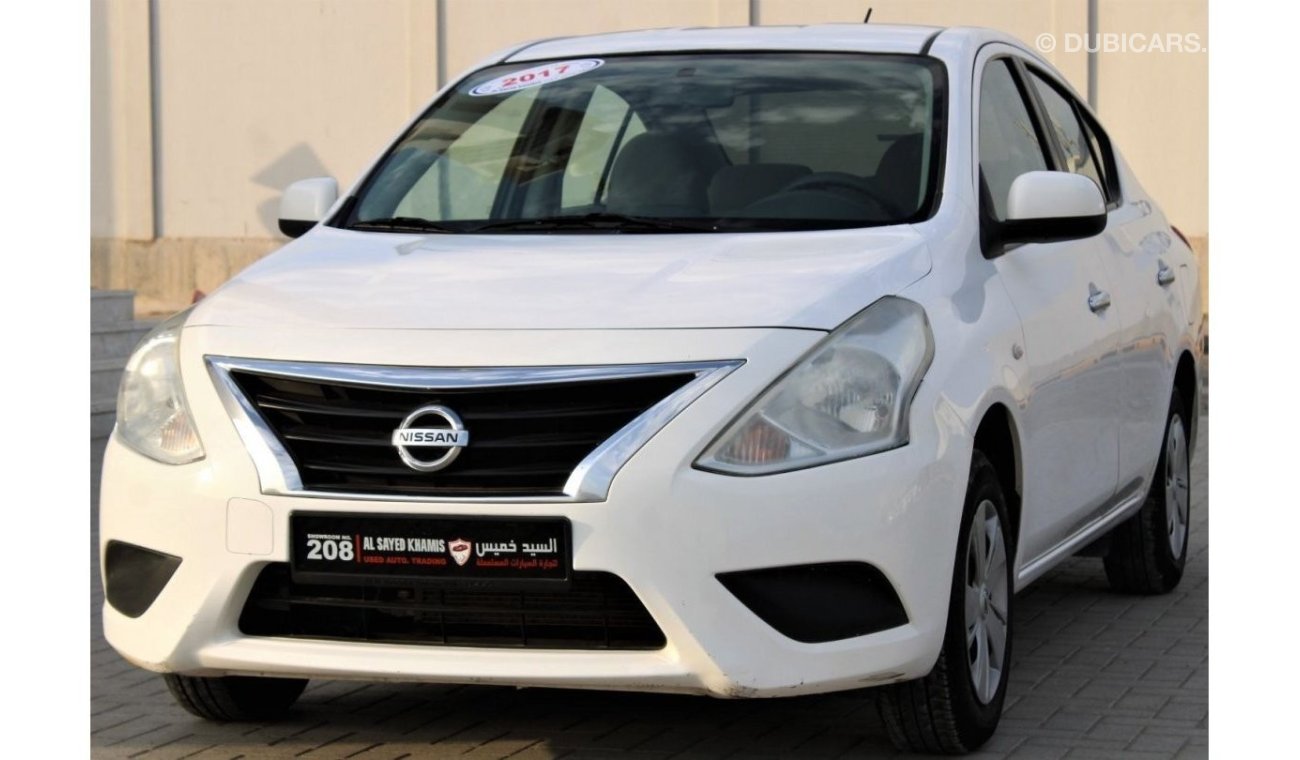 Nissan Sunny Nissan Sunny 2017, GCC, in excellent condition, without accidents, very clean from inside and outsie