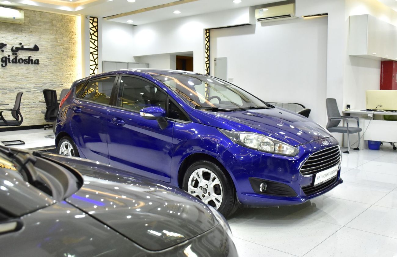 Ford Fiesta EXCELLENT DEAL for our Ford Fiesta ( 2015 Model ) in Blue Color GCC Specs