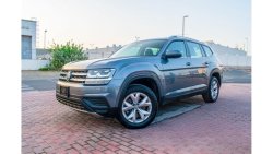 Volkswagen Teramont S S 2018 | VOLKSWAGEN TERAMONT | 4WD 3.6L V6 4MOTION | GCC | AGENCY FULL-SERVICE HISTORY | SPECTAC