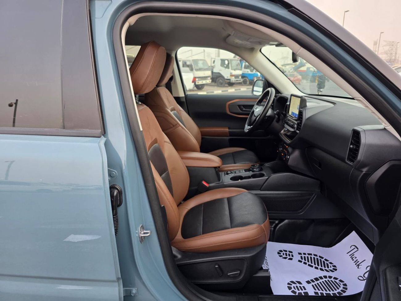 Ford Bronco 2022 Model 2.0L 4x4 , Push button and original leather