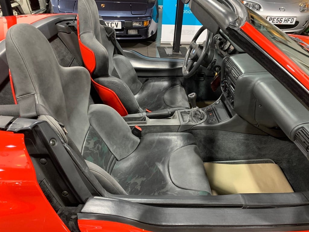 BMW Z1 interior - Seats