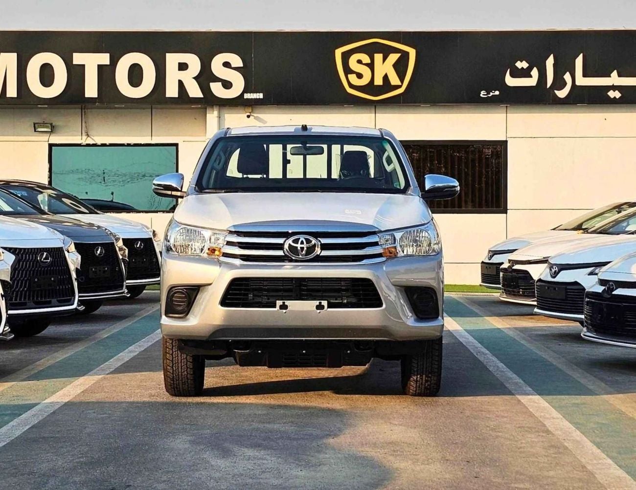 تويوتا هيلوكس NARROW BODY DOUBLE CABIN/ CDP, DECK GUARD FRAME / DIESEL MT 2.4L V4 4WD (CODE#HMD)