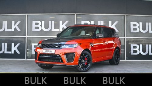 Land Rover Range Rover Sport Range Rover Sport SVR !! - 2022 MY - Full Carbon - Original Paint - Brand New - Electric Side Step -