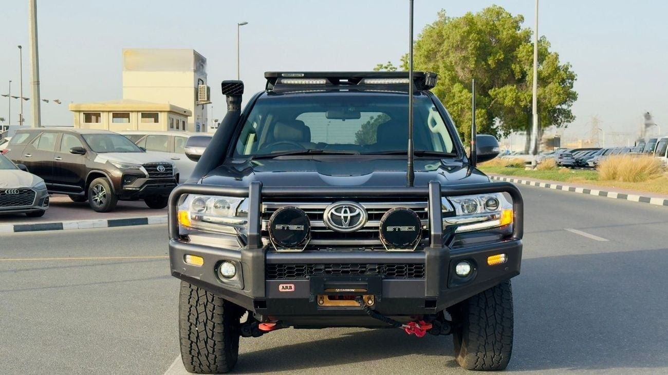 تويوتا لاند كروزر RHINO RACK WITH SIDE AWNING CAMPING TENT | 4.5L DIESEL ENGINE | PUSH START | RHD