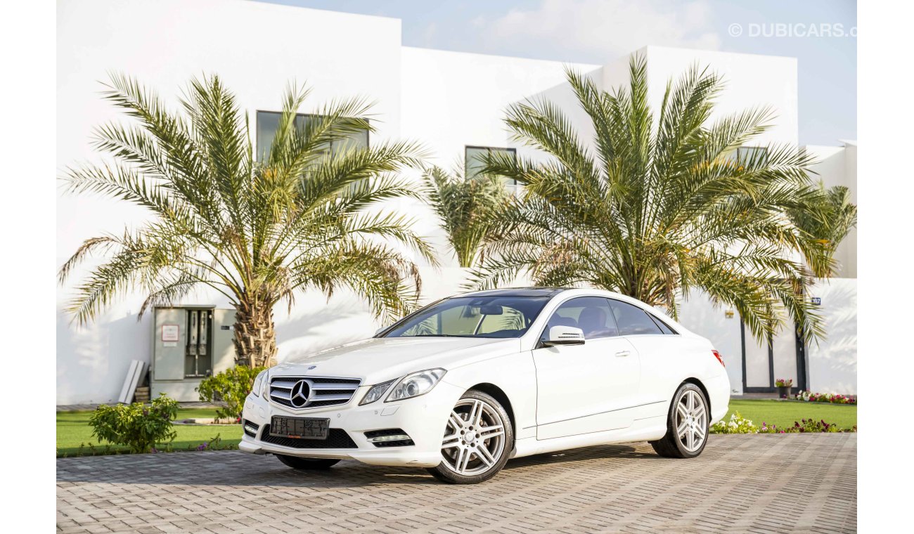 Mercedes-Benz E 350 Fully Loaded - AED 1,639 Per Month! - 0% DP