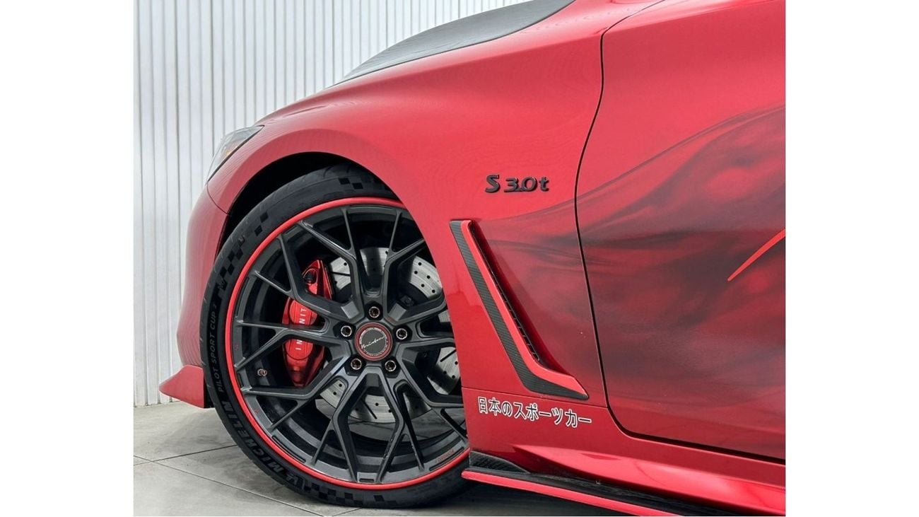 Infiniti Q60 2018 Infiniti Q60 S Red Sport Special Edition, Warranty, Full Infiniti Service History, GCC