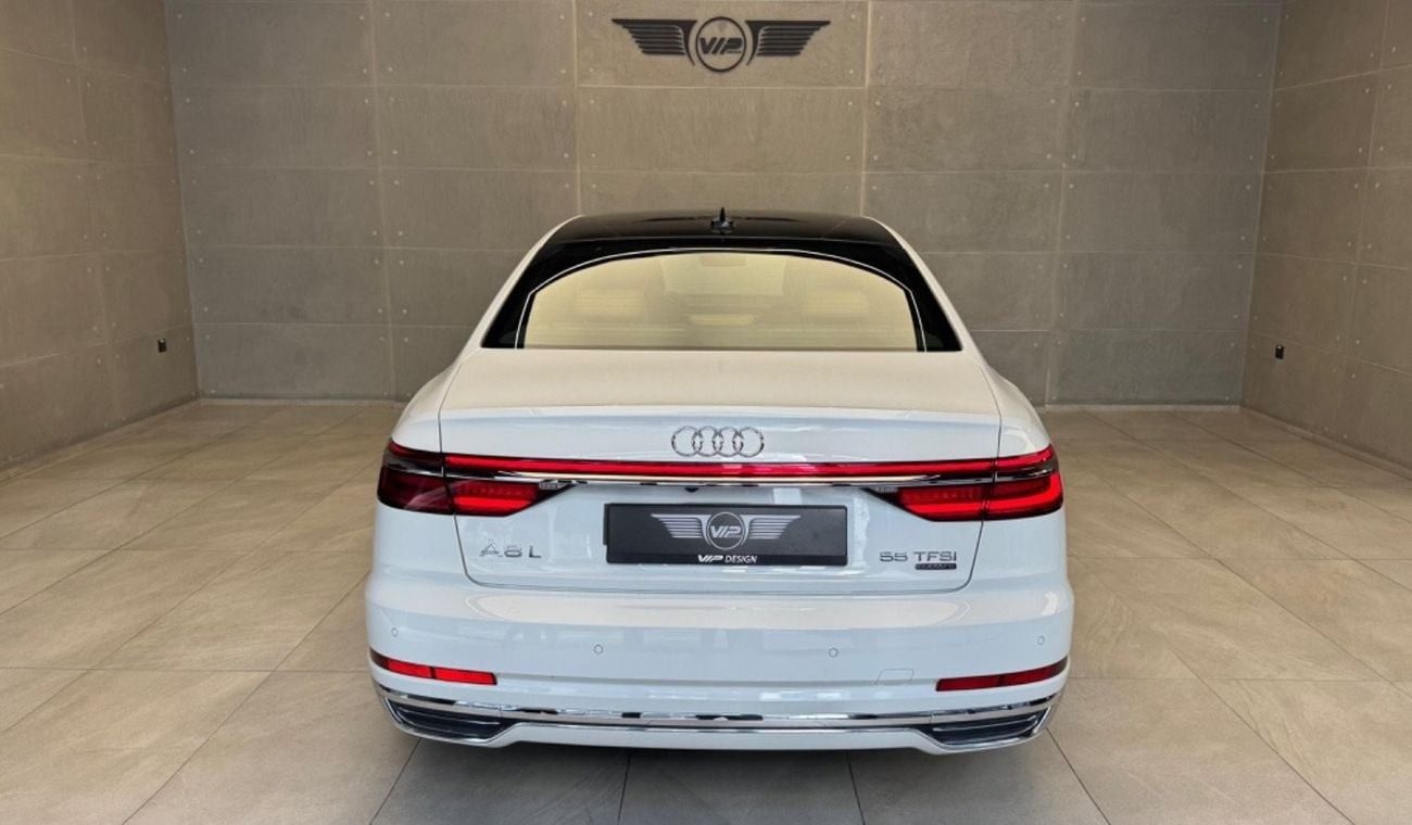Audi A8 L 55 TFSI | 2021 | GCC Specs | Full Options | Warranty & Service Available | Full Options