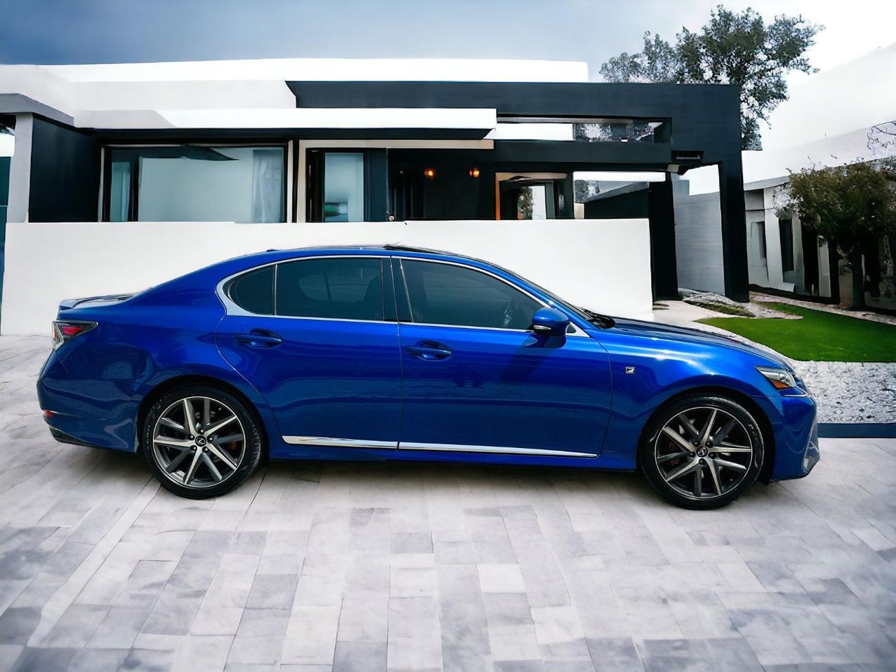 Lexus GS350 AED 1,900 PM |LEXUS | GS-350 | F-SPORT| V6 | 3.5L | 2017 |GCC| 0% DOWNPAYMENT