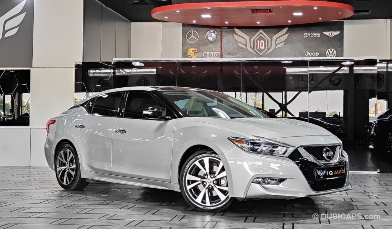 نيسان ماكسيما AED 1100/MONTHLY | 2017 NISSAN MAXIMA SV V6 3.5 L Double Sunroof | GCC | UNDER WARRANTY