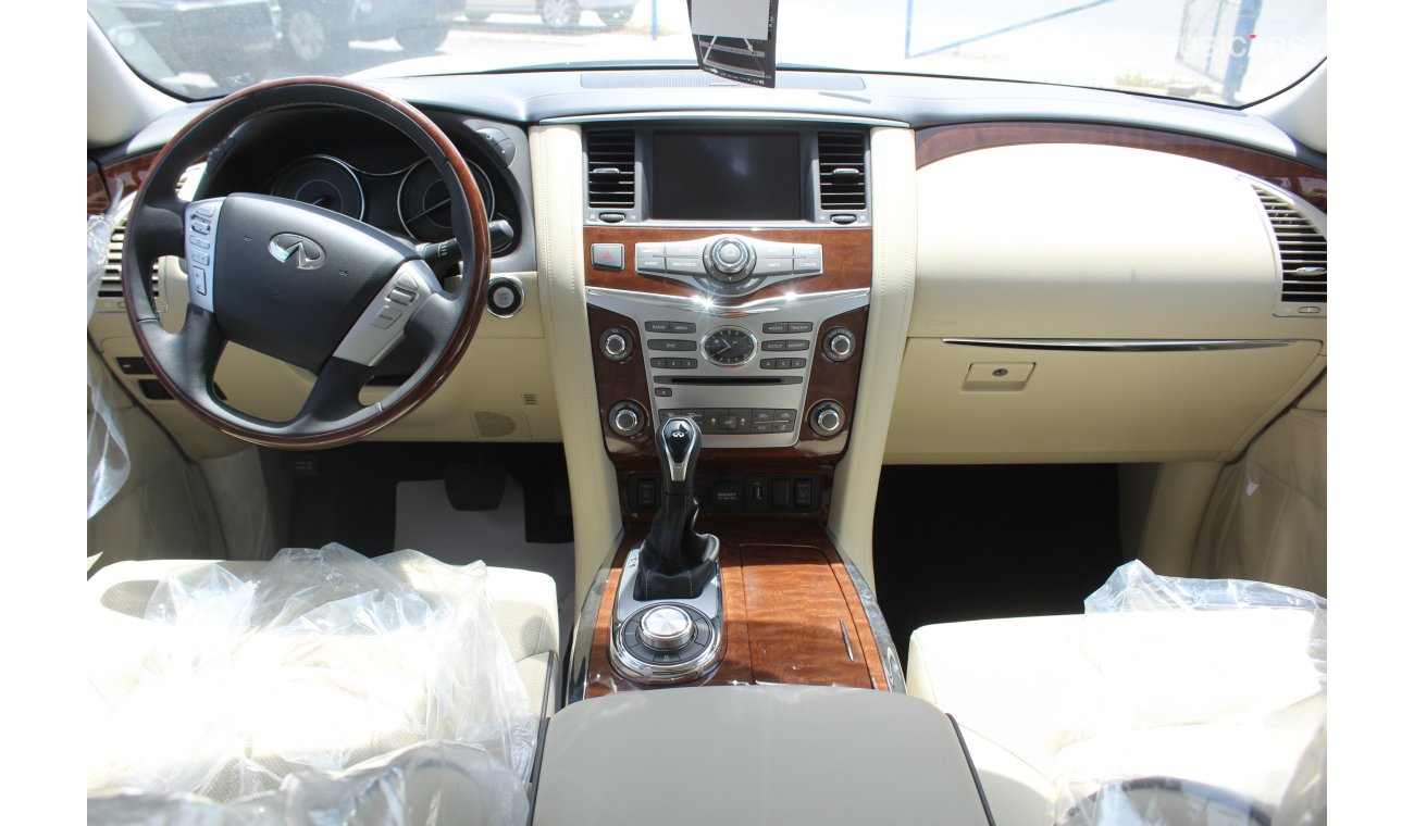 Infiniti QX80 he car has Gulf specifications and is not allowed to register for Saudi Arabia