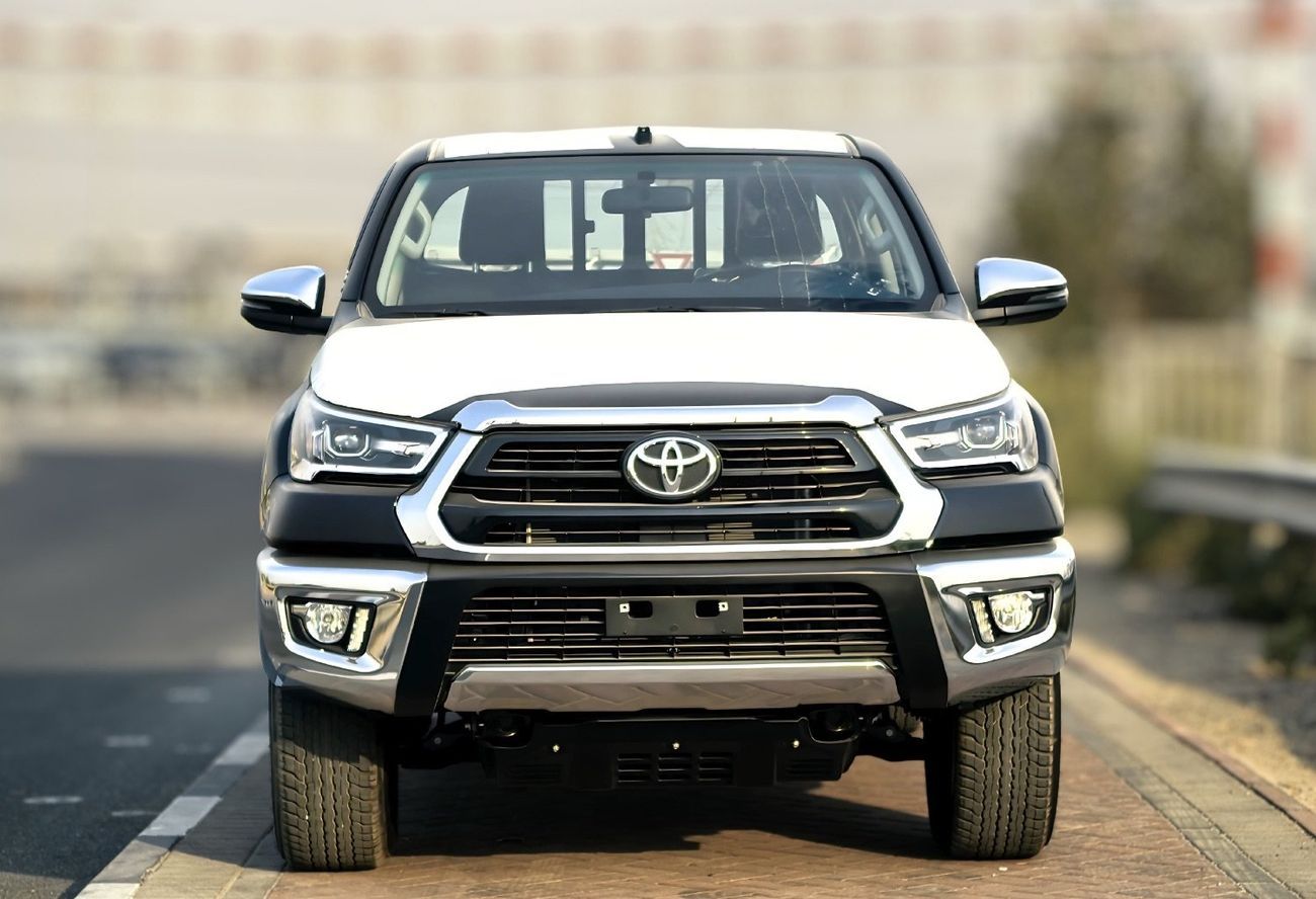 Toyota Hilux D/CAB,PICKUP,2.7L,4X4,DIGITAL AC,WOODEN INTERIOR,BLIND SPOT,DVD+CAMERA,DIFF LOCK,A/T,2025MY ( FOR EX