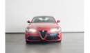 Alfa Romeo Giulia 2018 Alfa Romeo Giulia Veloce / Alfa Romeo Warranty
