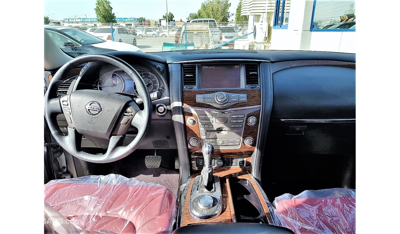 نيسان باترول Leather seats - DVD - Full Option