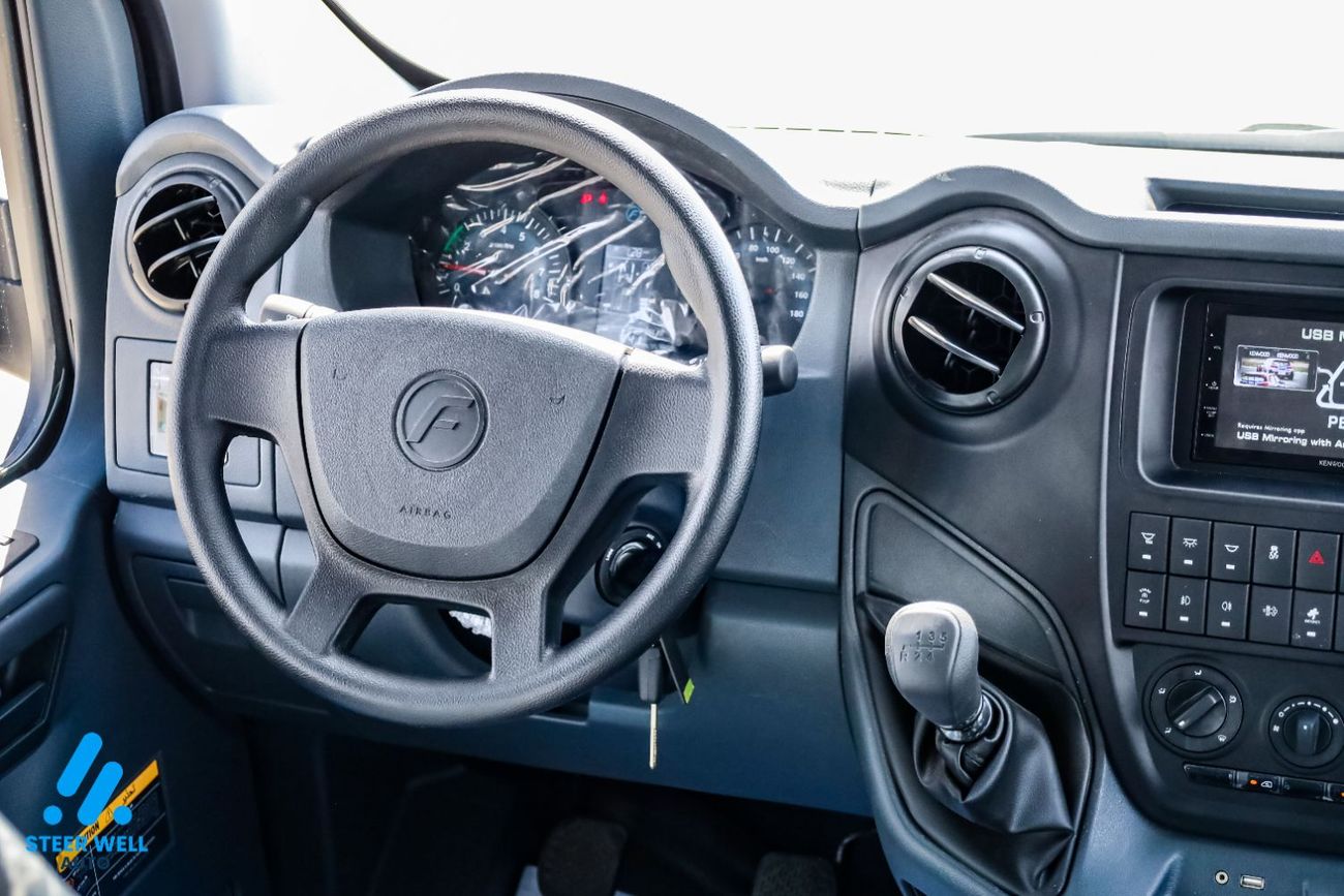 فورس أوربانيا 2026 GCC Specs | 14-Seater | 2.6L Turbo DSL | High Roof | 5 Speed MT | Passenger Van | For Export