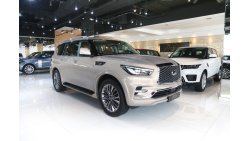 إنفينيتي QX80 (( ONLY 20,000KM )) INFINITI QX80 5.6L V8 SUV 400HP - WARRANTY AVAILABLE/REAR ENTERTAINMENT