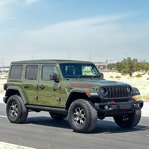 جيب رانجلر Unlimited Rubicon 3.6L 2024  JEEP WRANGLER UNLIMITED RUBICON  HARD TOP (JL), 4DR SUV,  6CYL 3.5  PET
