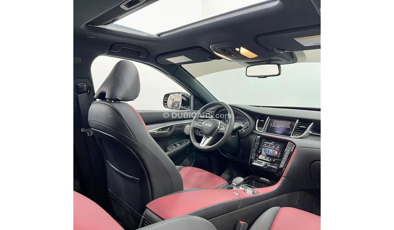 Infiniti QX55 2022 Infiniti QX55 AWD, Aug 2027 Infiniti Warranty, Aug 2025 Infiniti Service Contract, Low Kms, GCC