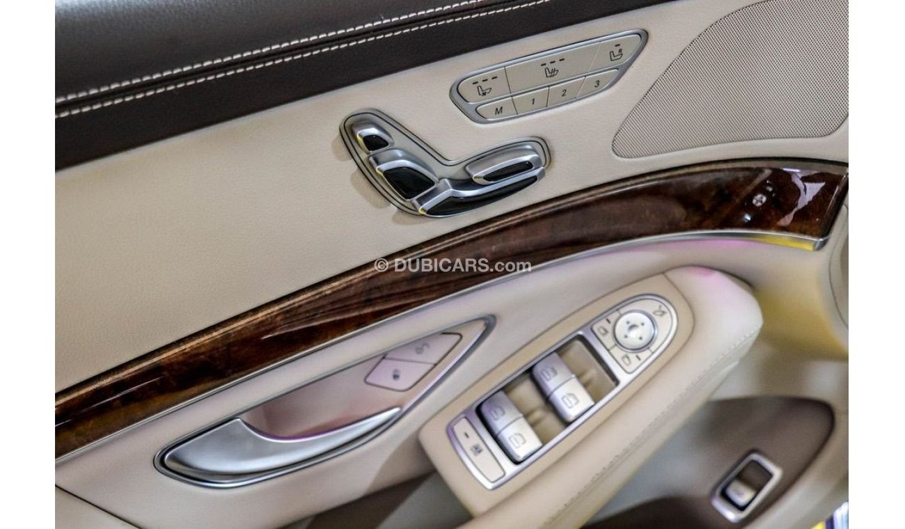 Mercedes-Benz S 500 RESERVED ||| Mercedes Benz S500 2016 GCC under Warranty with Flexible Down-Payment.