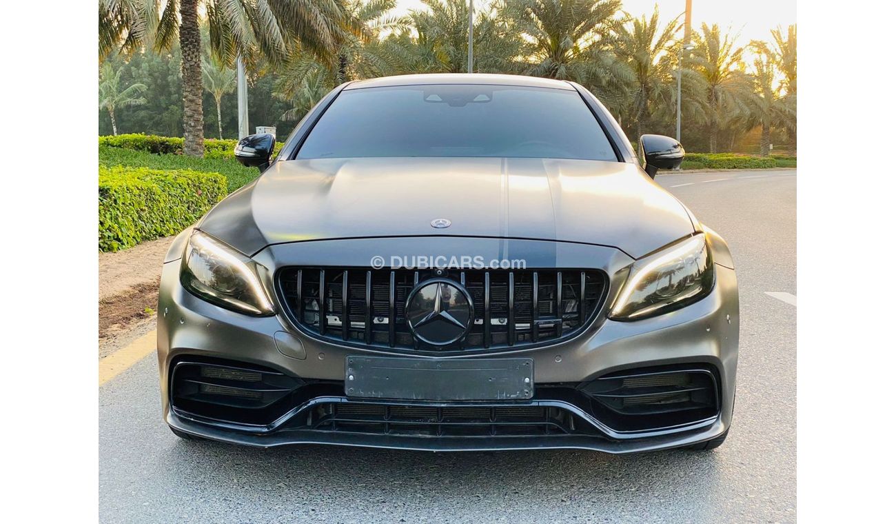Mercedes-Benz C 63 AMG Mercedes Benz 2017 C63S AMG coupe edition GCC perfect condition