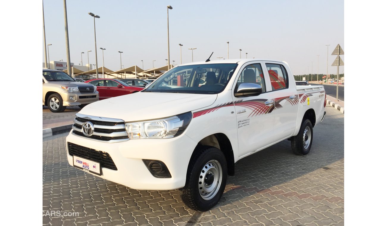 تويوتا هيلوكس 4X4 DOUBLE CABIN PICK UP BASIC GCC SPECS