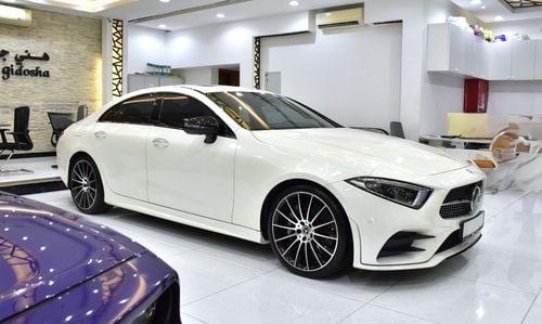 Mercedes Benz CLS350 AMG EXCELLENT DEAL for our Mercedes CLS350 ( 2019 Model ) in White Color GCC Specs