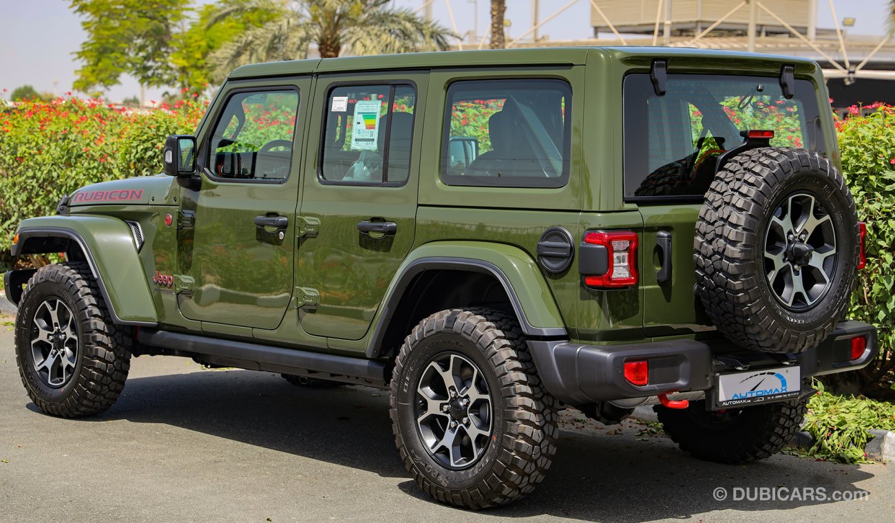 Jeep Wrangler Unlimited Rubicon V6 3.6L , GCC , 2021 , 0Km , W/3 Yrs or 60K Km WNTY @Official Dealer