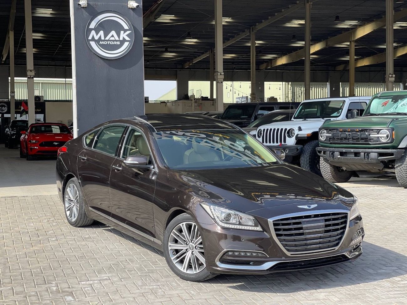 جينيسس G80 V6 3.8L / PANORAMIC SUNROOF / 360 CAMERA / RADAR / COOLING AND HEATING SEATS